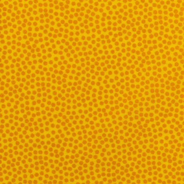 Baumwolle Dotty Gelb by Swafing